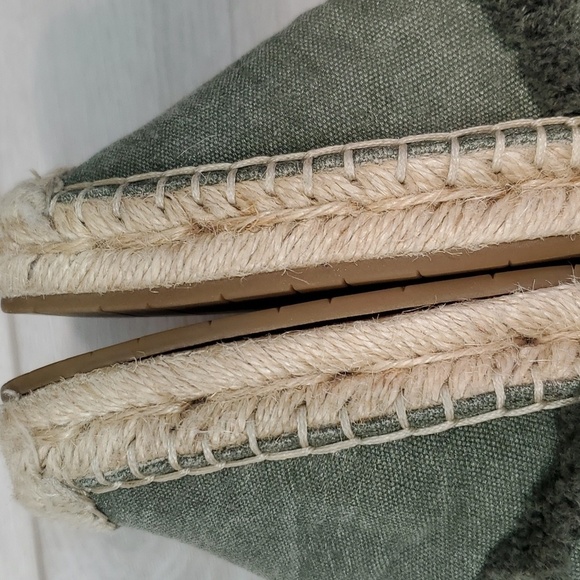 Joue Womens Vivienne Comfort Canvas Espadrille Loafer Slip on shoes sz 37.5/7.5 - Picture 9 of 12